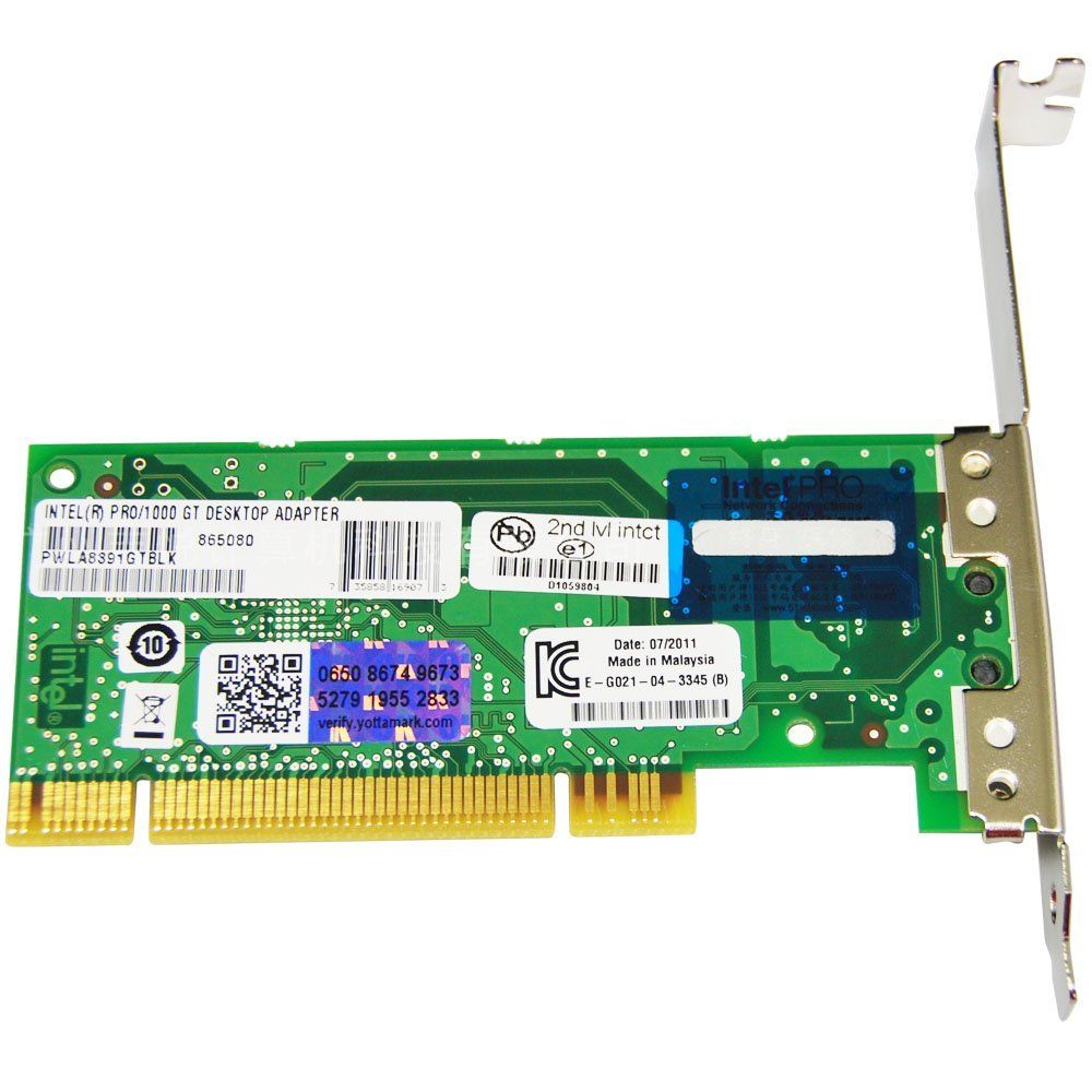 Intel网卡PWLA8391GT台式机PRO/1000GT/PCI网卡
