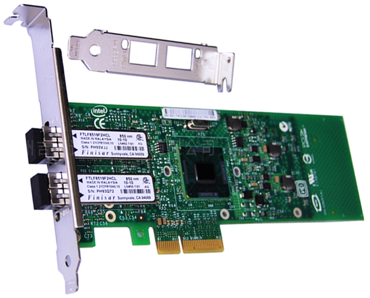 Intel® Gigabit E1G42EF/PCI-E千兆光纤多模/服务器网卡/82576