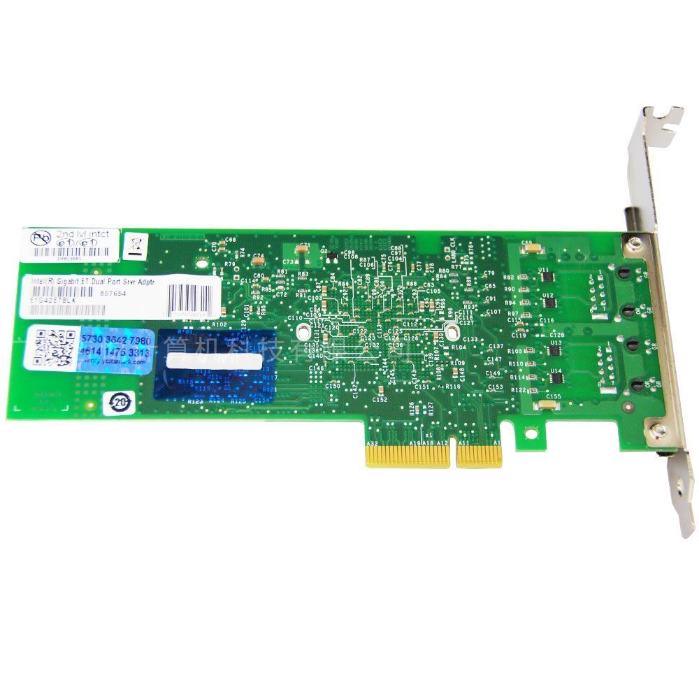 Intel® Gigabit E1G42ET/PCI-E千兆铜缆双口/服务器网卡/82576
